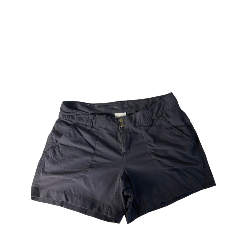 Columbia Women's Outdoor Utility Hiking Shorts - Dark Gray/Black - Size 10